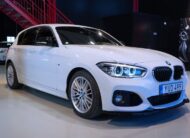 BMW 118 i M Sport Shadow Line helläder Frontsplitter Maxton