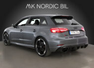 Audi RS3 Sportback Cockpit Matrix B&O Läder 400hk Svensksåld