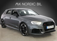 Audi RS3 Sportback Cockpit Matrix B&O Läder 400hk Svensksåld
