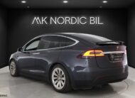 Tesla Model X 100D Luftfjädring Pano Dragkrok 6-Sits / MOMS