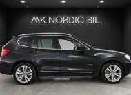 BMW X3 xDrive30d 258hk Panorama El-Stol Kamera Läder Värmare