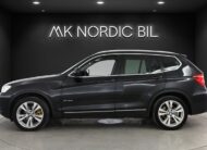 BMW X3 xDrive30d 258hk Panorama El-Stol Kamera Läder Värmare