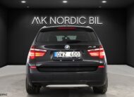 BMW X3 xDrive30d 258hk Panorama El-Stol Kamera Läder Värmare